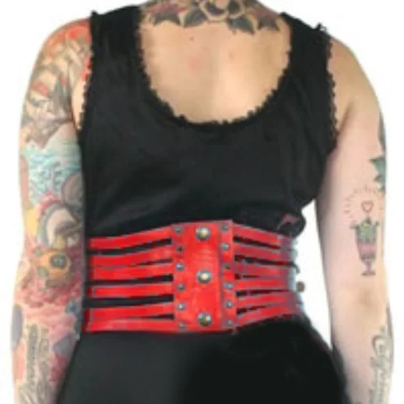 TOO FAST - BLEEDING RIBCAGE DRESS - Picture 6 of 8